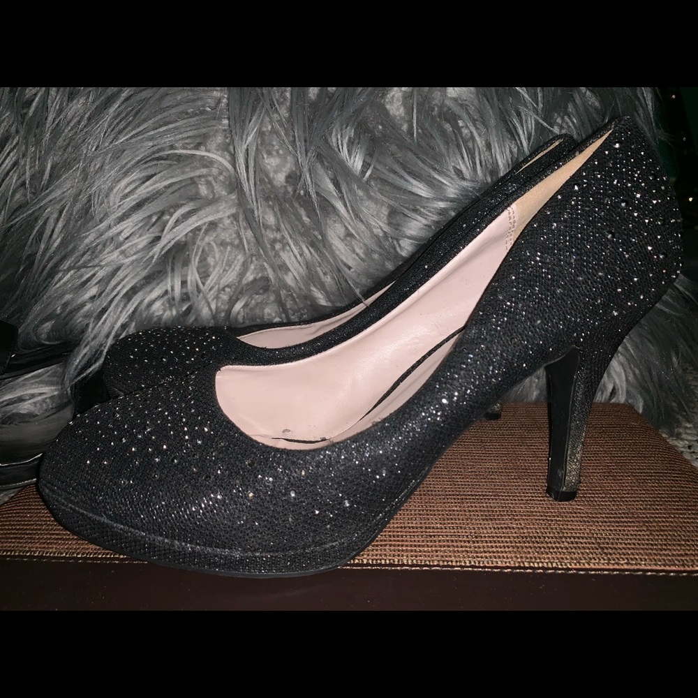 Black heels